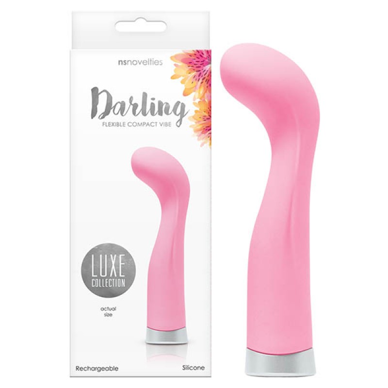 Luxe Darling Flexible Compact G-Spot Vibe  - Pink
